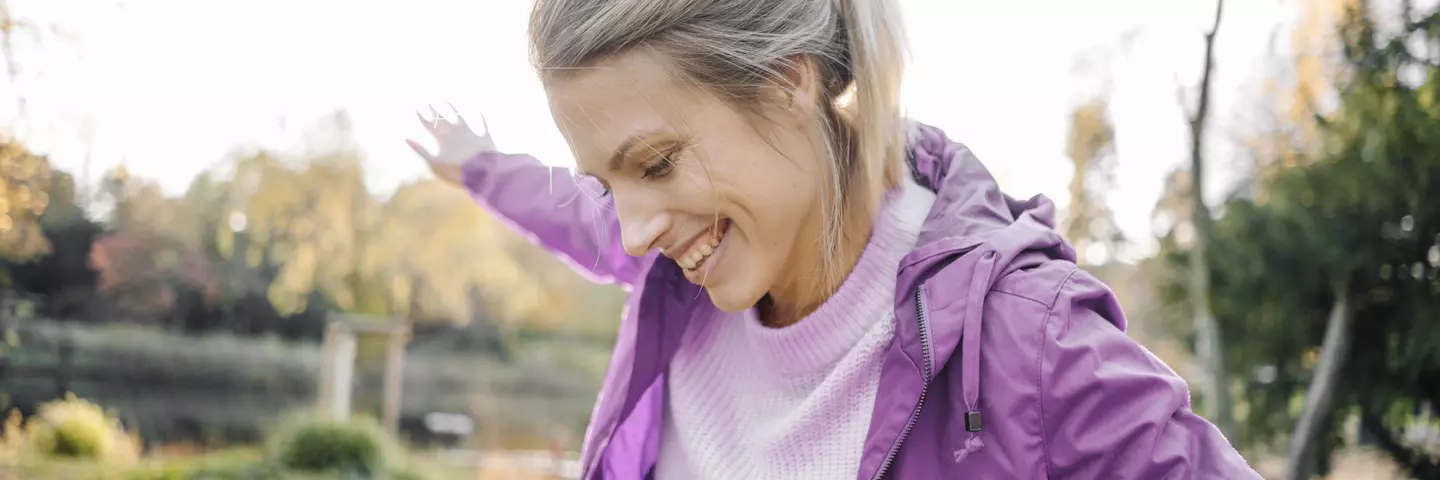 happy woman